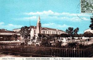 Hammam-Bou-Hadjar - Place du Monument